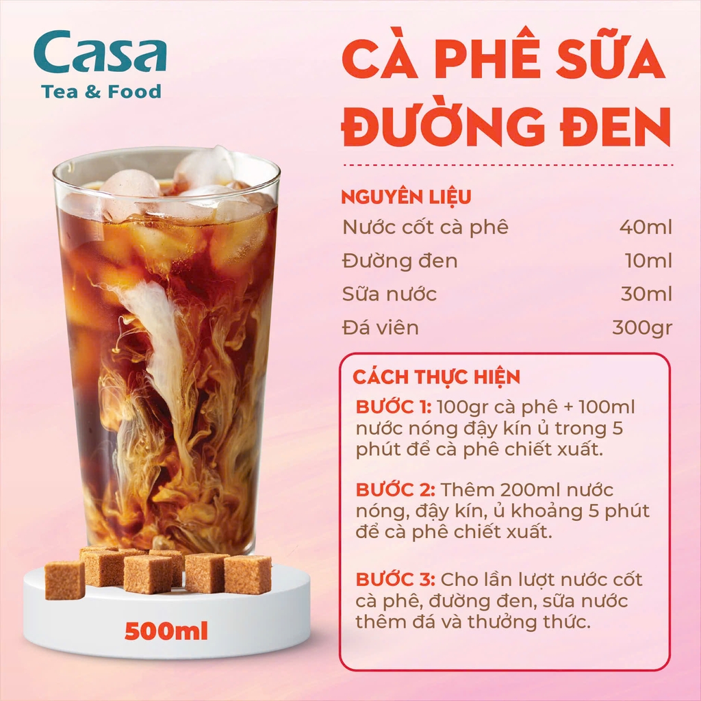 SYRUP ĐƯỜNG ĐEN CASA ( 2.5KG )