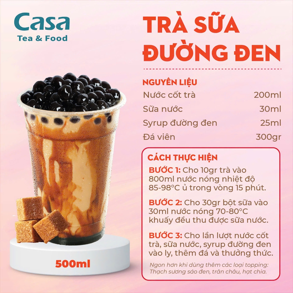 SYRUP ĐƯỜNG ĐEN CASA ( 2.5KG )