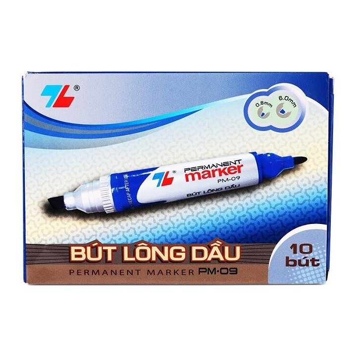 Bút lông dầu PM-09 hộp 10