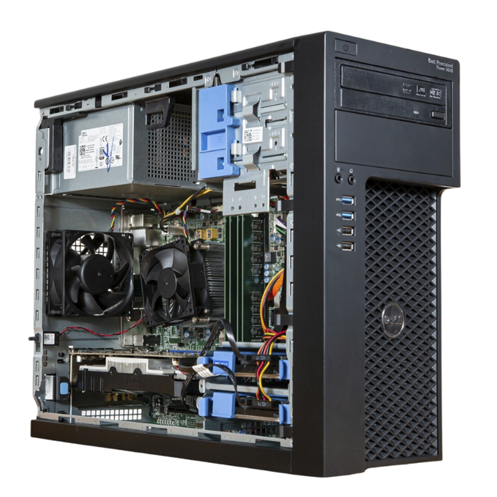 DELL Precision 3620 Tower – Core I7-6700, 16GB DDR4, 512GB SSD, Win 11 Pro & Office 2021 (Gereviseerd)