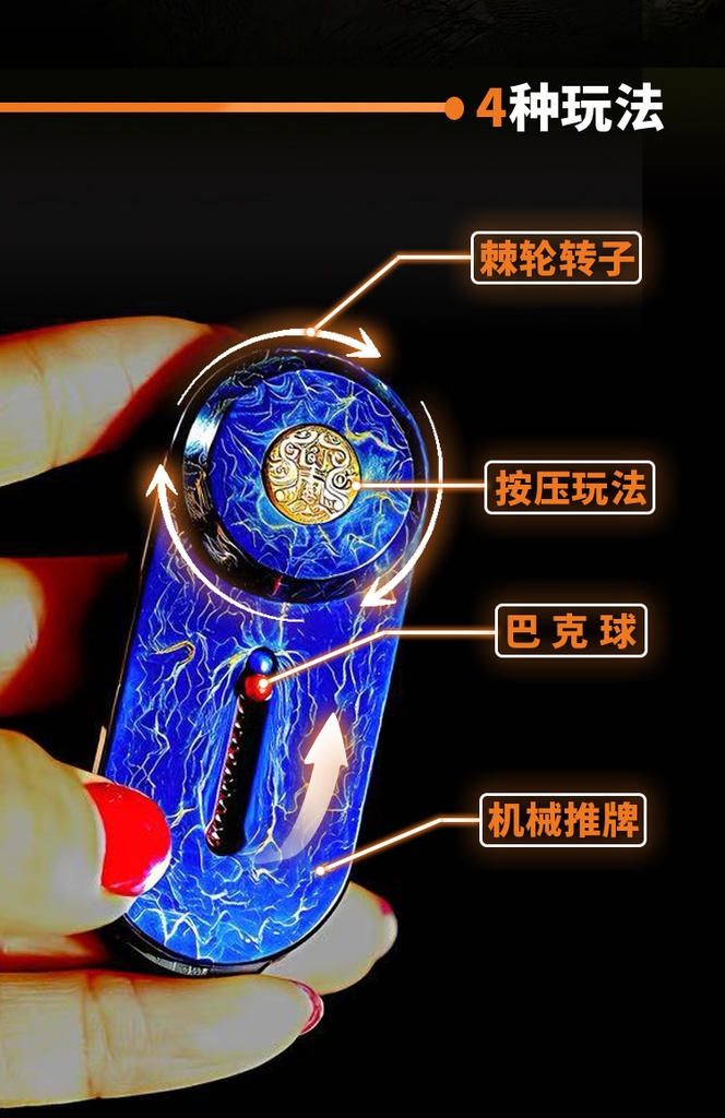 HaLoo Mini HaLoo EDC Đa Năng  – Chất liệu PEI (Màu hổ phách)