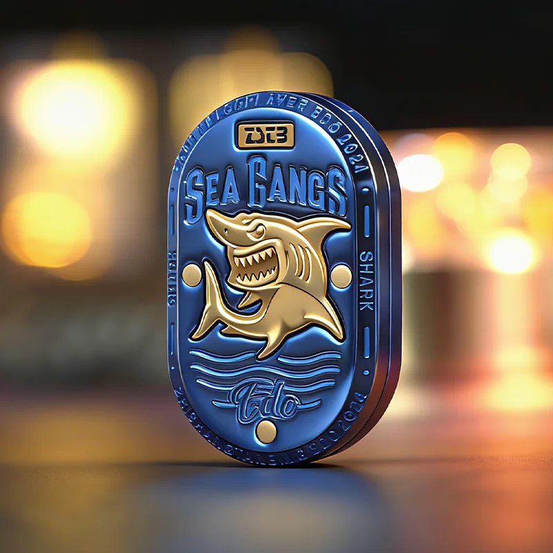 Fidget Spinner Shark HaLoo EDC Chính Hãng -  Màu Bạc