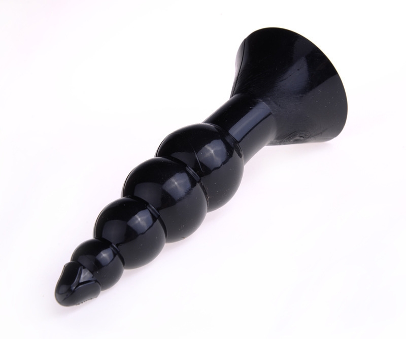 Phích cắm hậu môn ngấn tròn hít tường - Butt plug with suction cup base