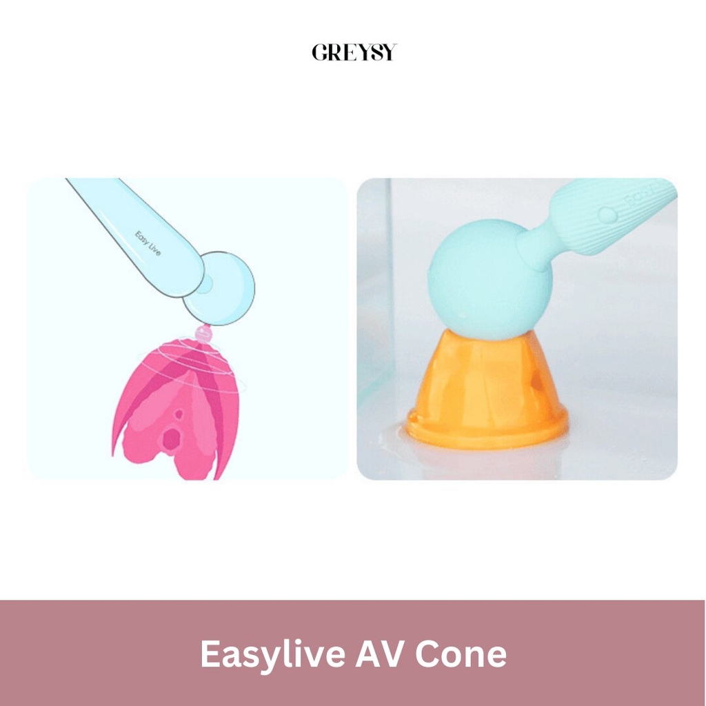 Chày rung Easy Live AV Cone - Hồng