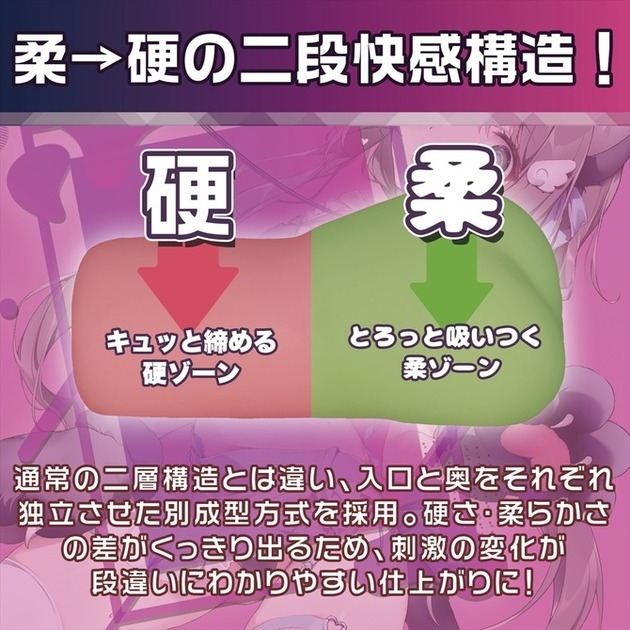 (Vừa ra mắt 2026) Onahole Magic eyes Amane Dual Zone – Soft & Hard Reversed