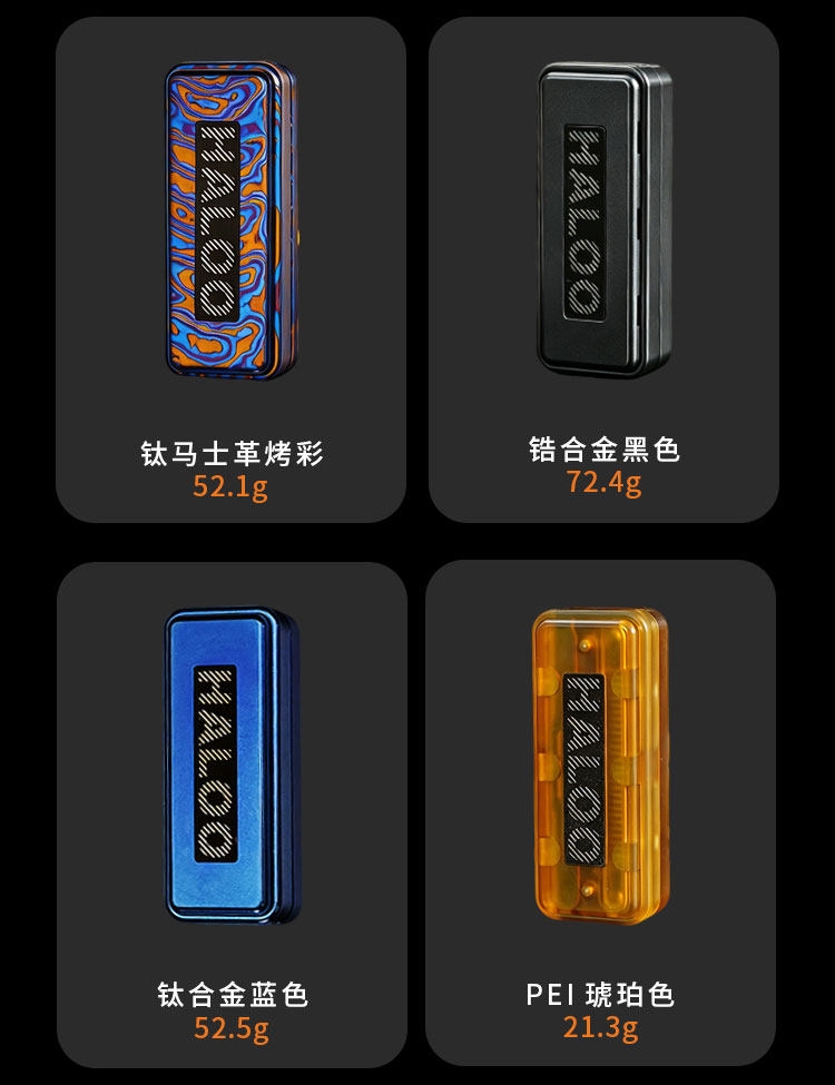 Spinner EDC HaLoo SUNDAY Pro Chất Liệu Zircon- Màu Đen