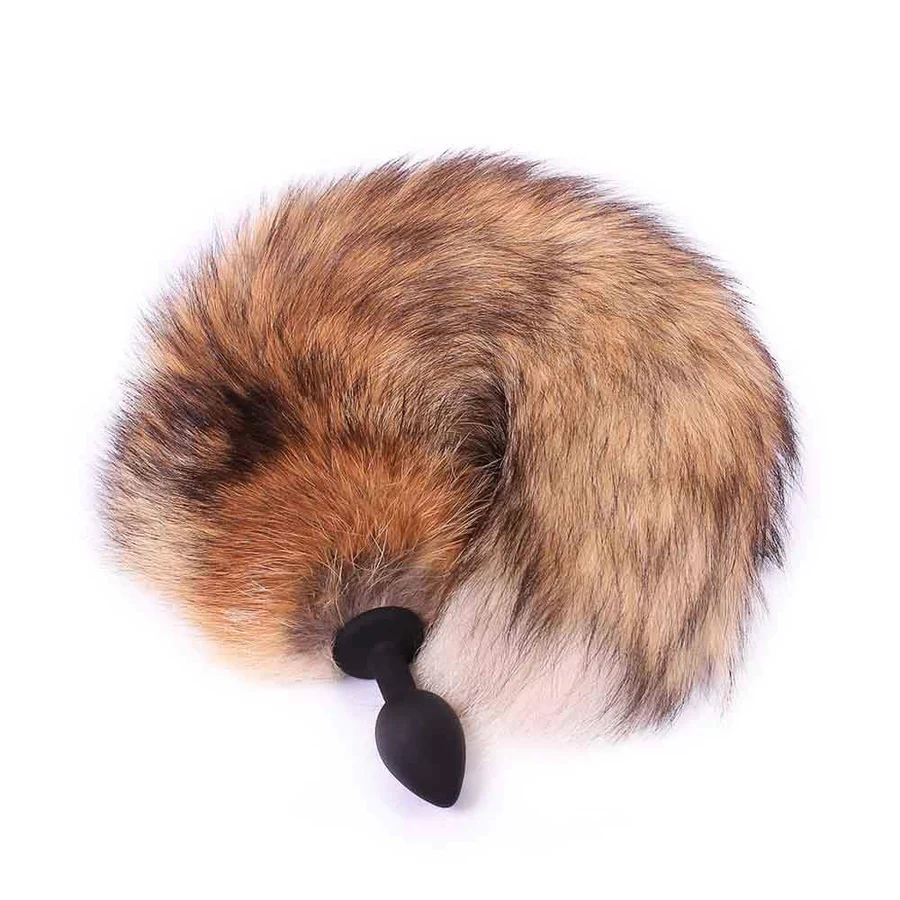 Phích cắm hậu môn hóa trang đuôi cáo - Size S - Fox tail butt plug cosplay