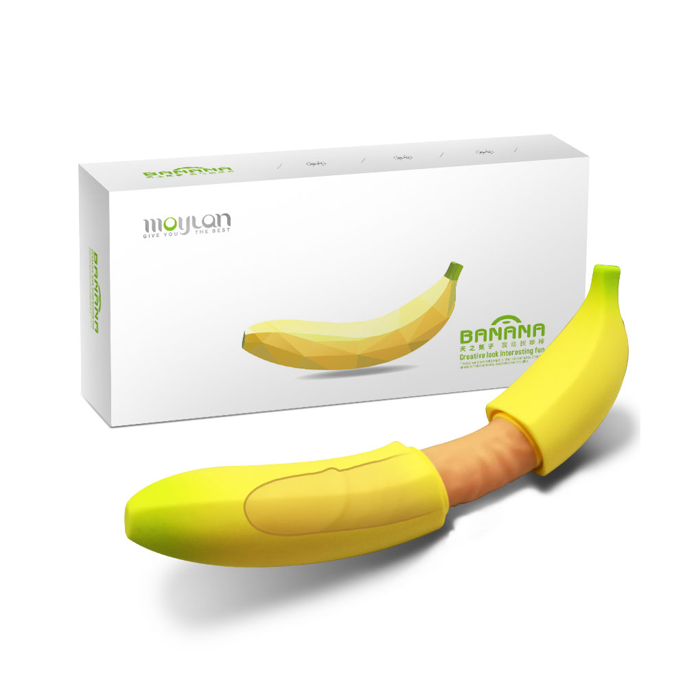 Dương vật giả ngụy trang quả chuối - Moylan Banana Vibrator