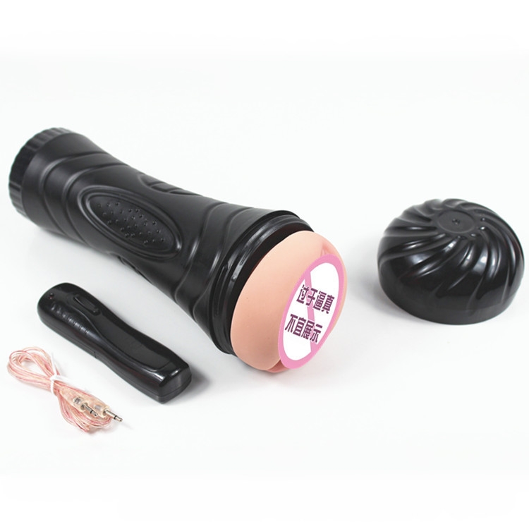 Pussy hình đèn pin điều khiển từ xa có dây