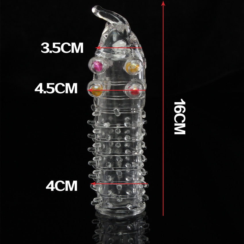 Bao cao su đôn gai râu đầu voi - 4cm