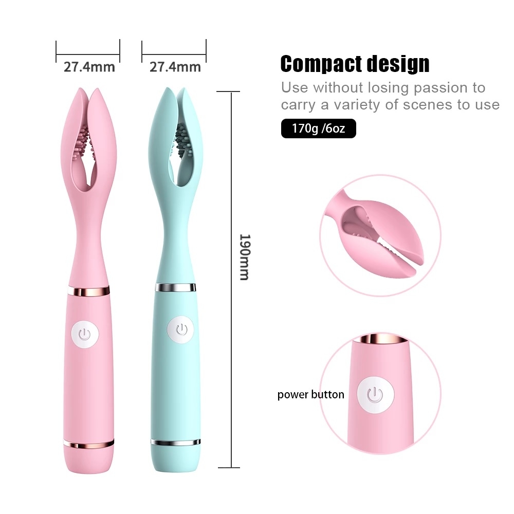 Cây massage kẹp ti Spark Of Love Vibrator 10 chế độ rung