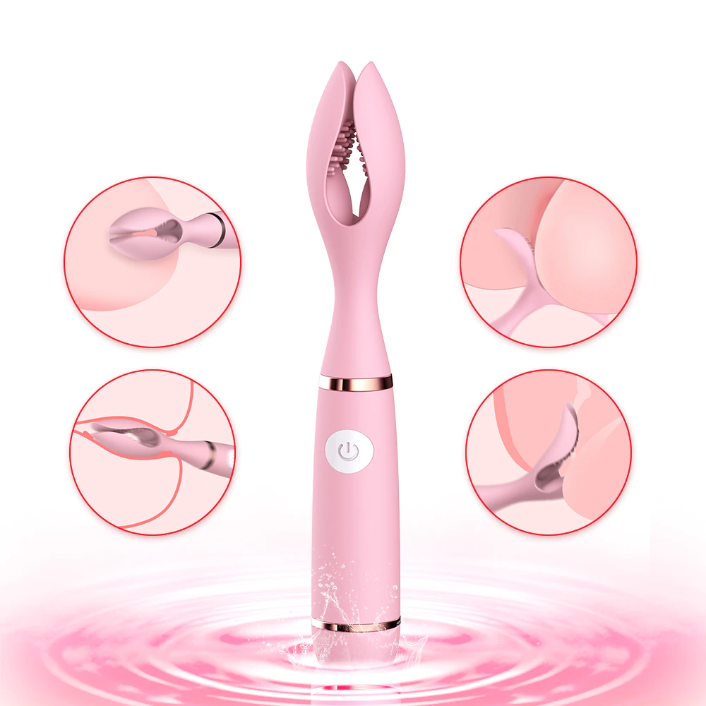 Cây massage kẹp ti Spark Of Love Vibrator 10 chế độ rung