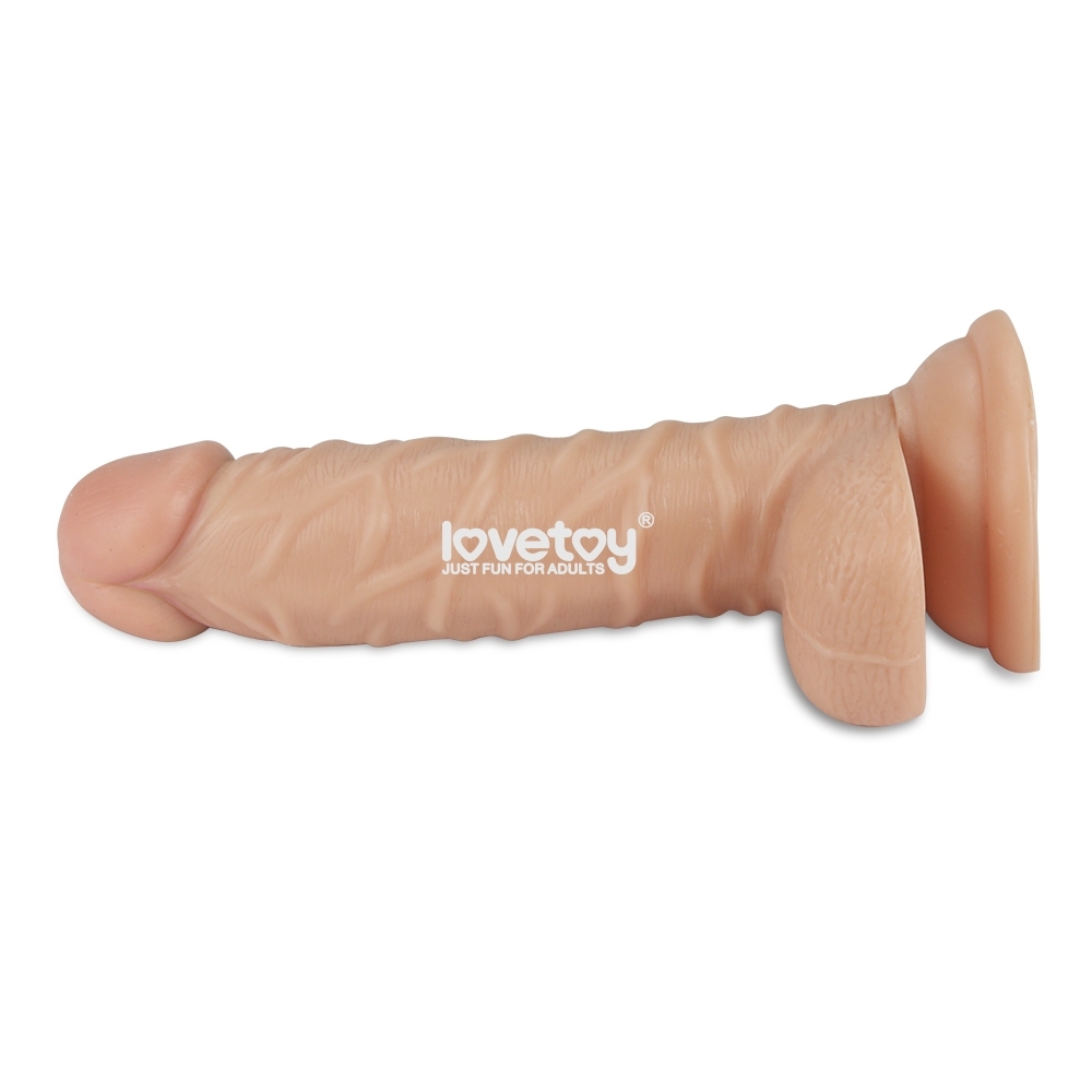 Dương vật giả hít tường có rung Lovetoy 8.5