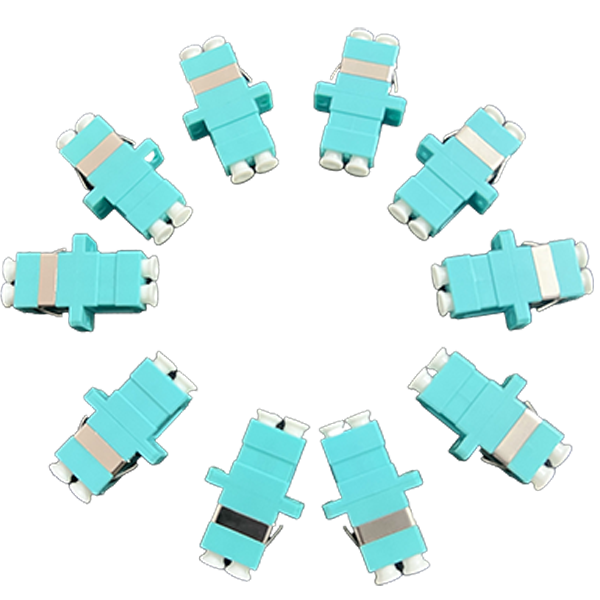 Đầu nối quang Adapter LCUPC Multimode OM3