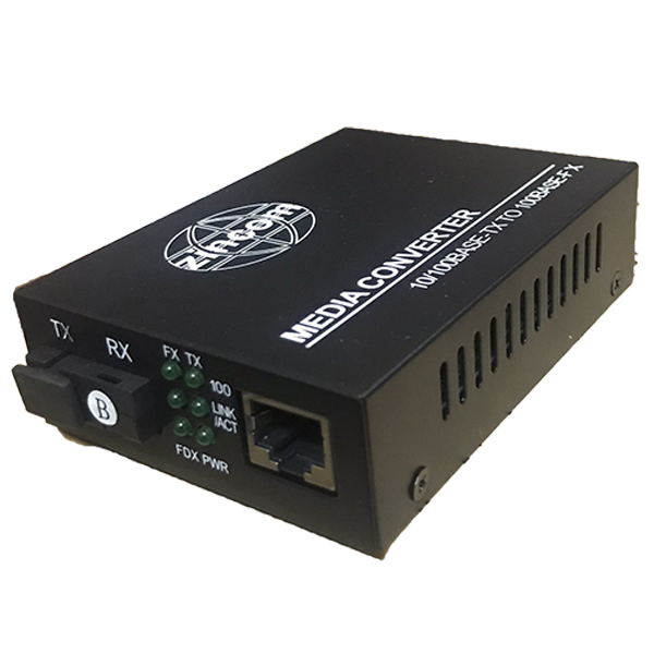 Bộ chuyển đổi tín hiệu quang điện 10/100/1000 (ZC-2200A)