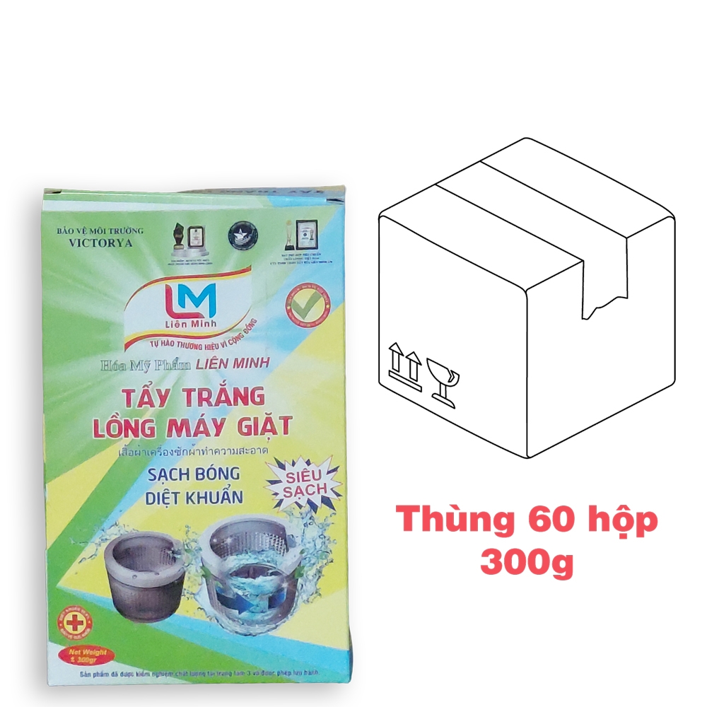 Bột tẩy lồng máy giặt LM 300gr
