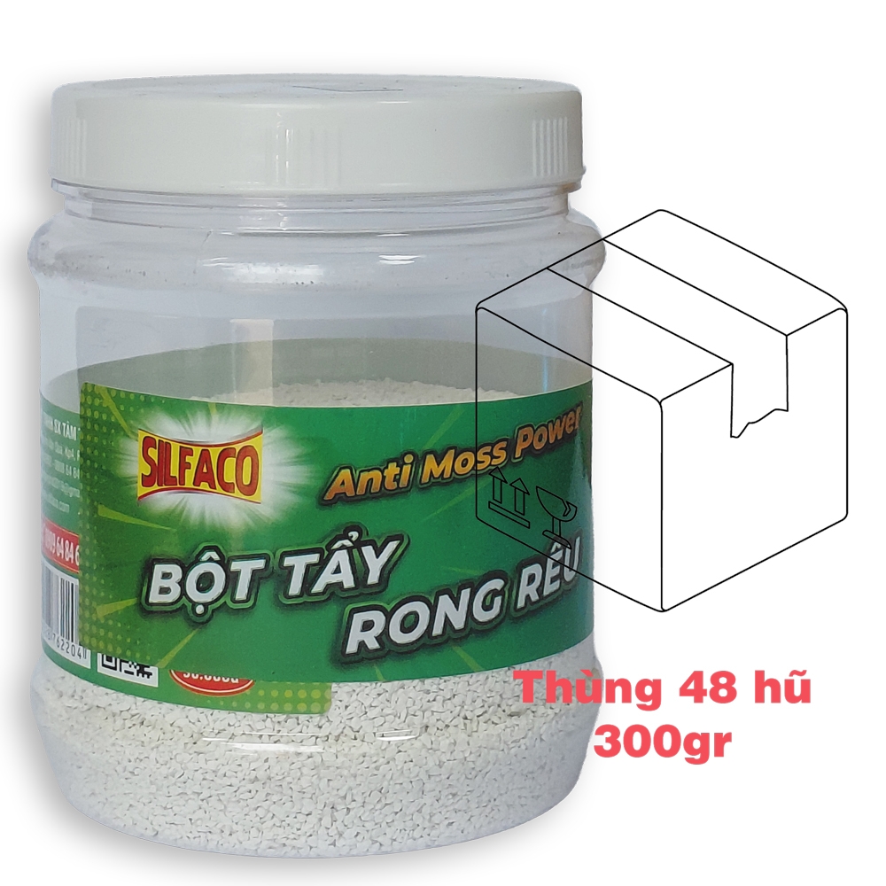 Bột tẩy rong rêu SILFACO 300gr