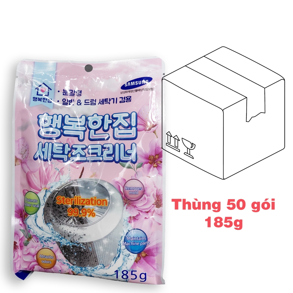 Bột tẩy vệ sinh lồng máy giặt HAENGBOKANJIP 185g (Hàn Quốc)
