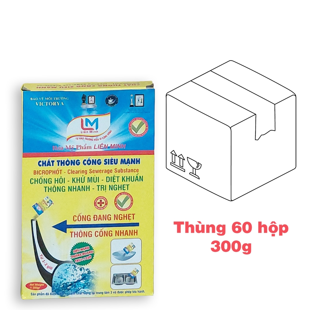 Bột thông cống siêu mạnh LM 300gr
