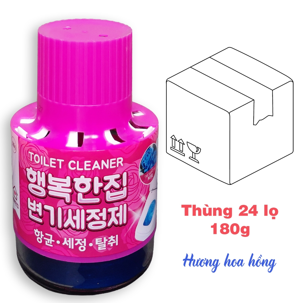 Chai tẩy toilet dạng sáp HAENGBOKANJIP 180g (Hàn Quốc)