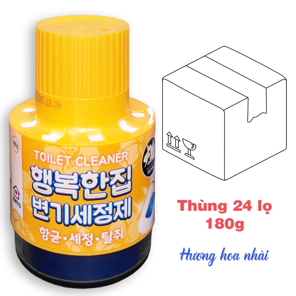 Chai tẩy toilet dạng sáp HAENGBOKANJIP 180g (Hàn Quốc)