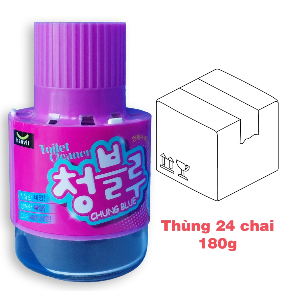 Chai tẩy và làm thơm toilet HANVIT 180g (Hàn Quốc)