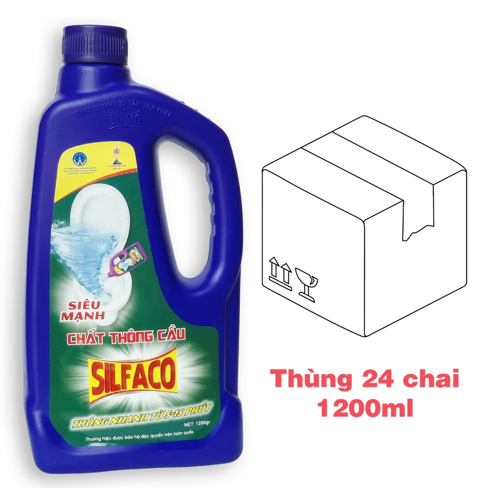 Chất thông cầu siêu tốc SILFACO 1200ml