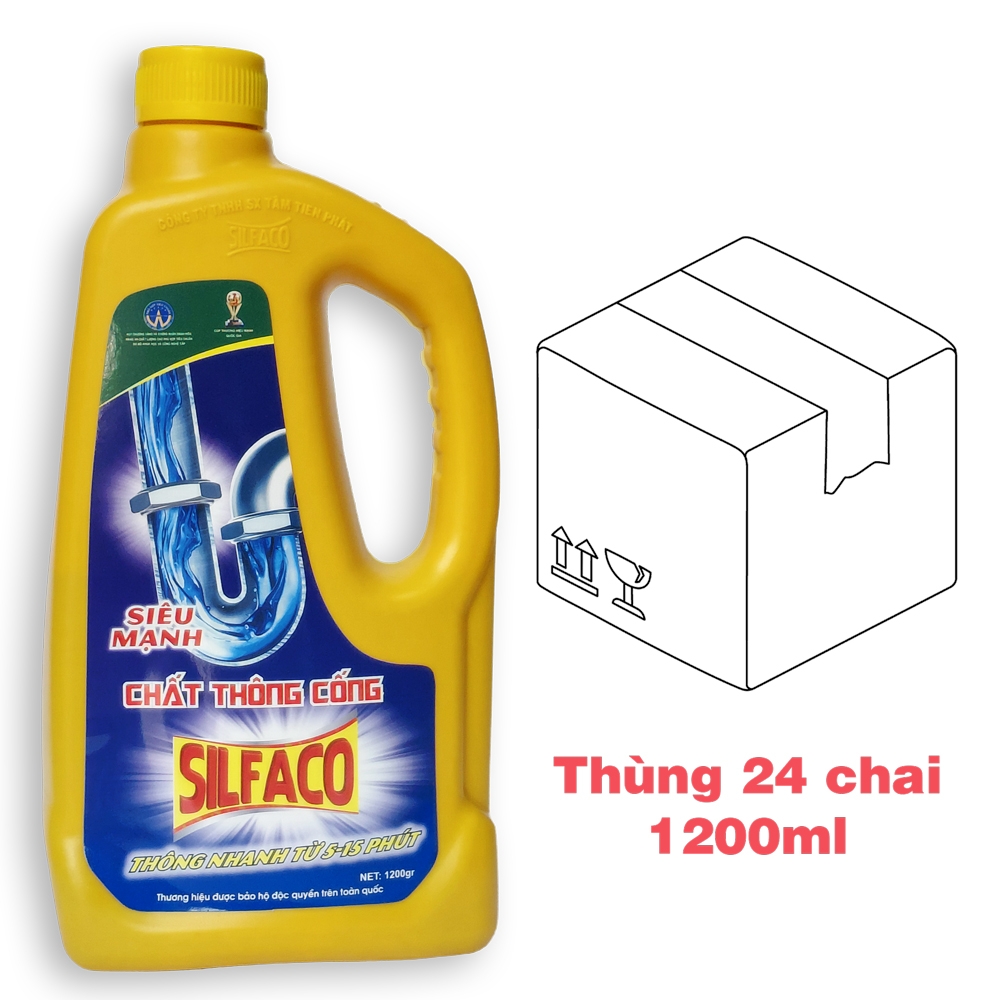 Chất thông cống siêu tốc SILFACO 1200ml