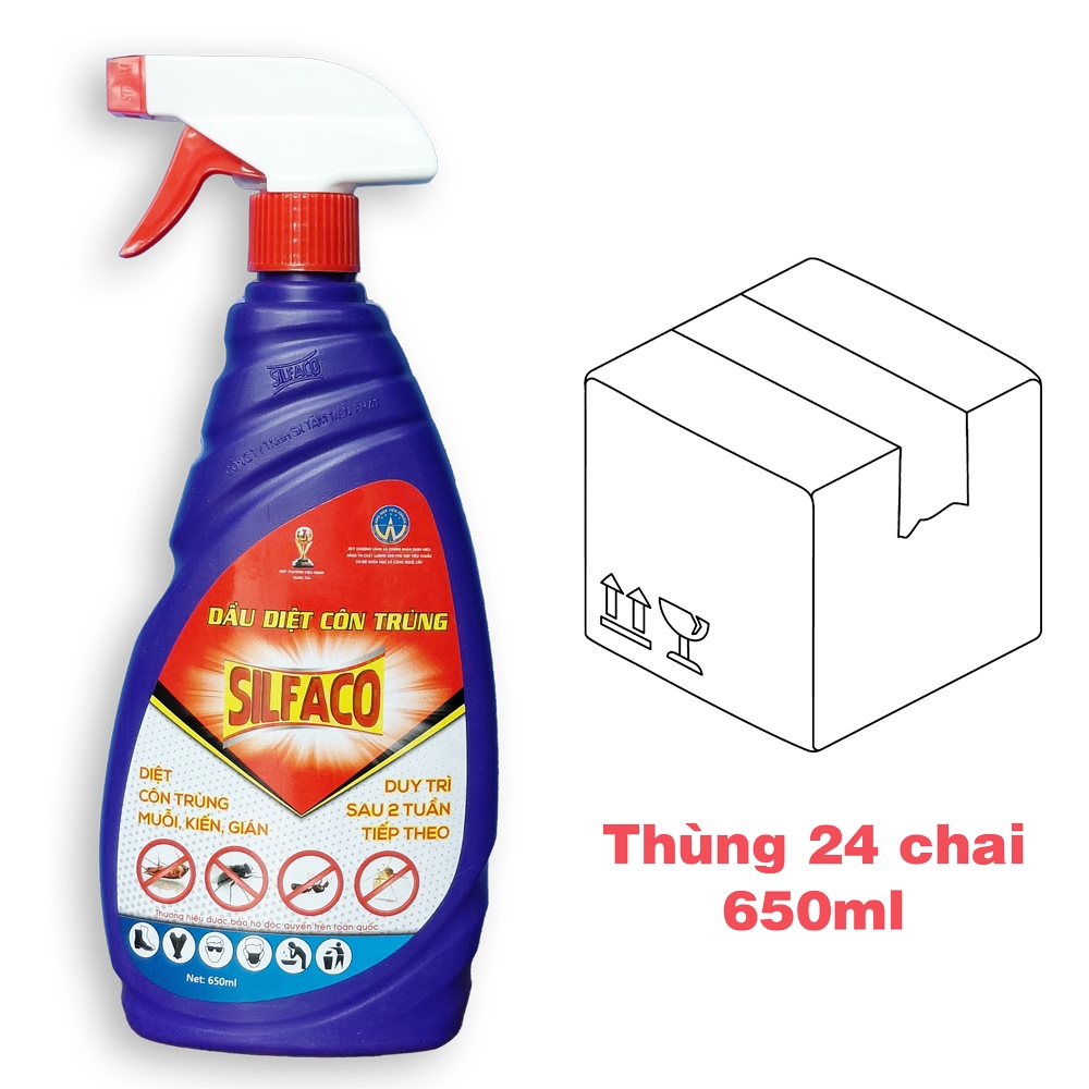 Dầu diệt côn trùng SILFACO 650ml