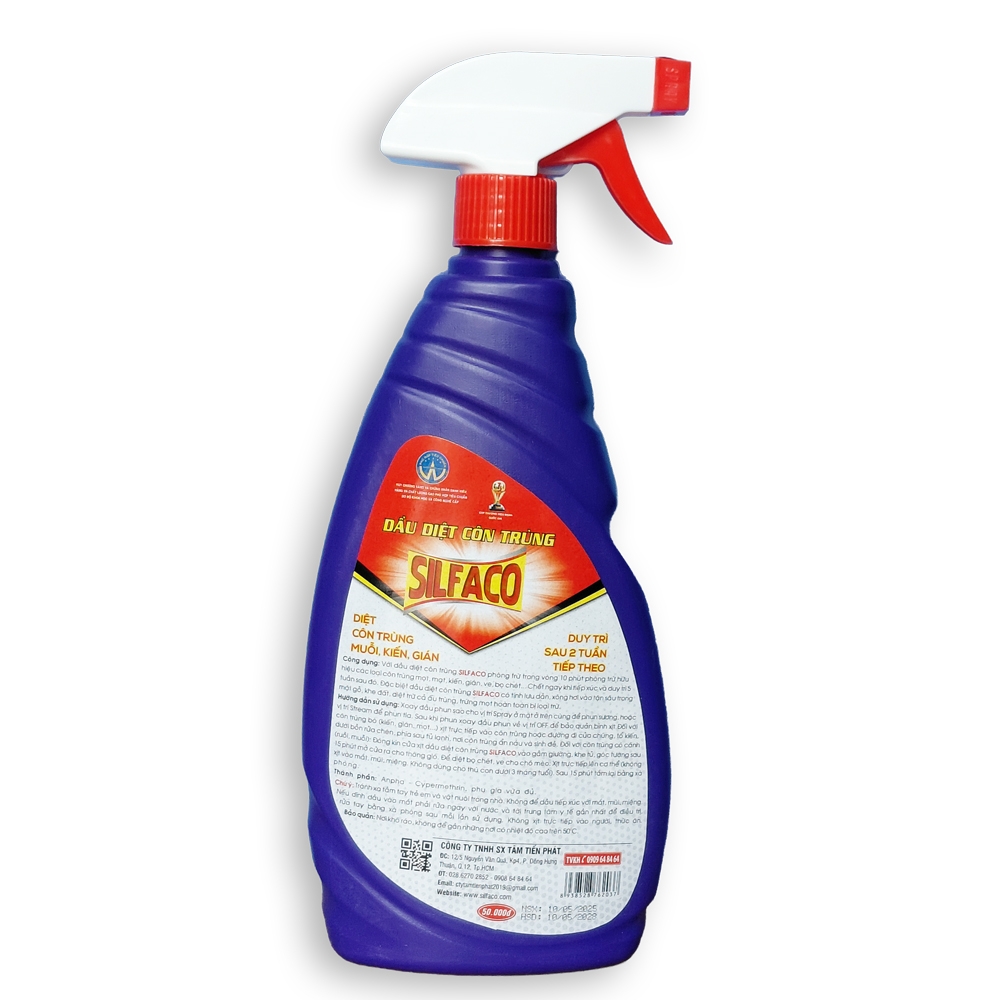 Dầu diệt côn trùng SILFACO 650ml