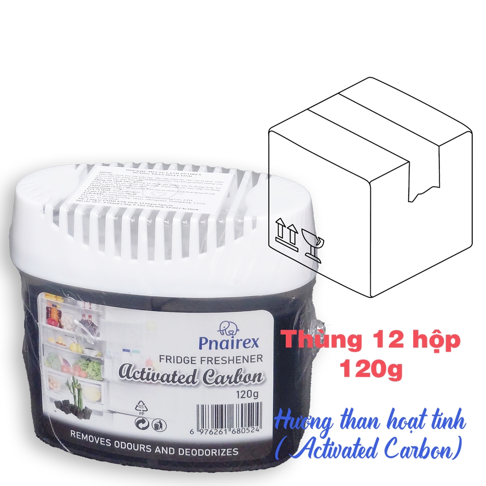 Hộp khử mùi tủ lạnh Pnairex 120g (Hàn Quốc)
