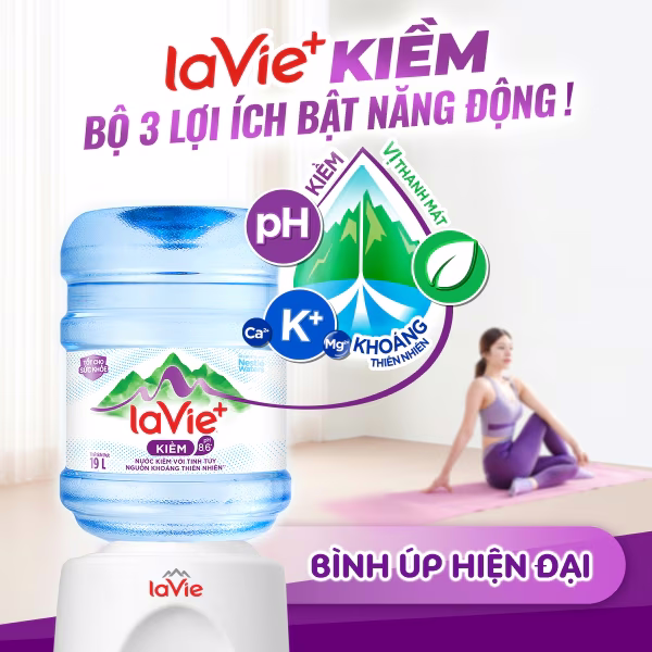 Nước Lavie+ 19L