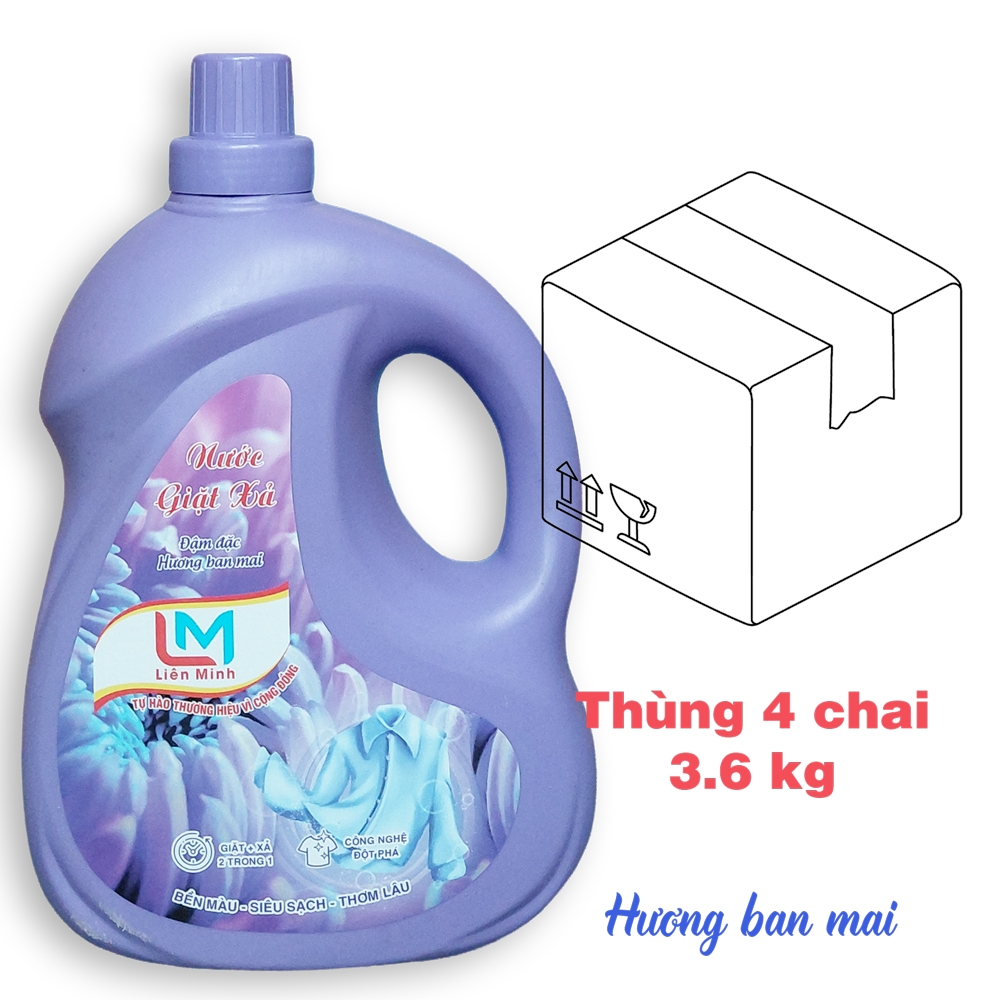 Nước giặt xả 2 trong 1 LM 3.6kg