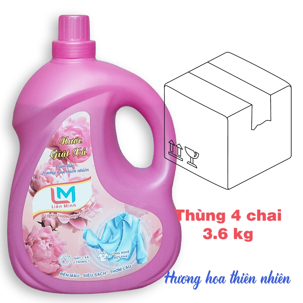 Nước giặt xả 2 trong 1 LM 3.6kg