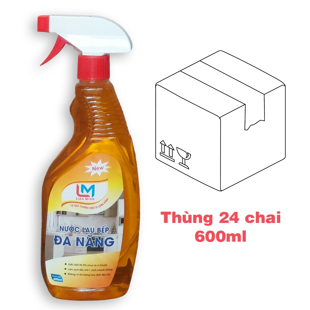 Nước lau bếp đa năng LM 600ml