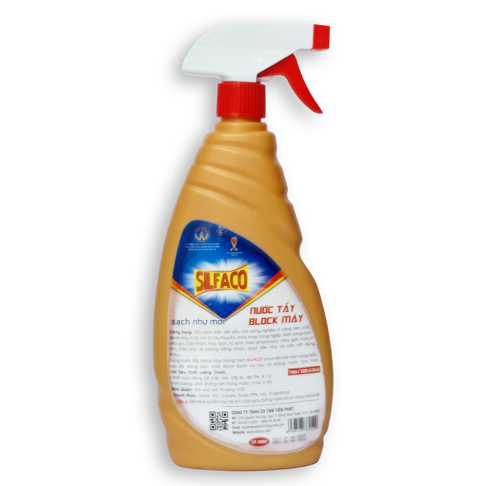 Nước tẩy block máy SILFACO 650ml