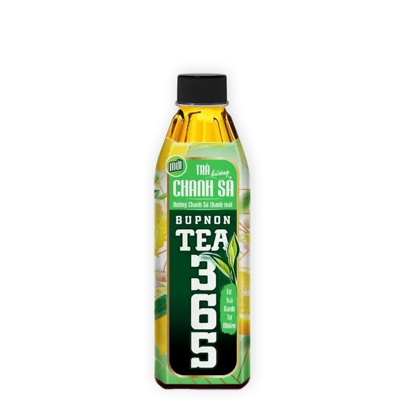 Trà Tea365 hương chanh sả 500ml