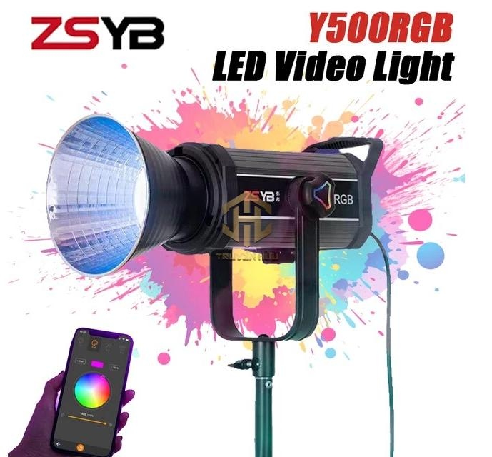 Combo 1 Đèn Led ZSYB Y500RGB bi Color Kèm Softbox Cầu Lantern 65cm