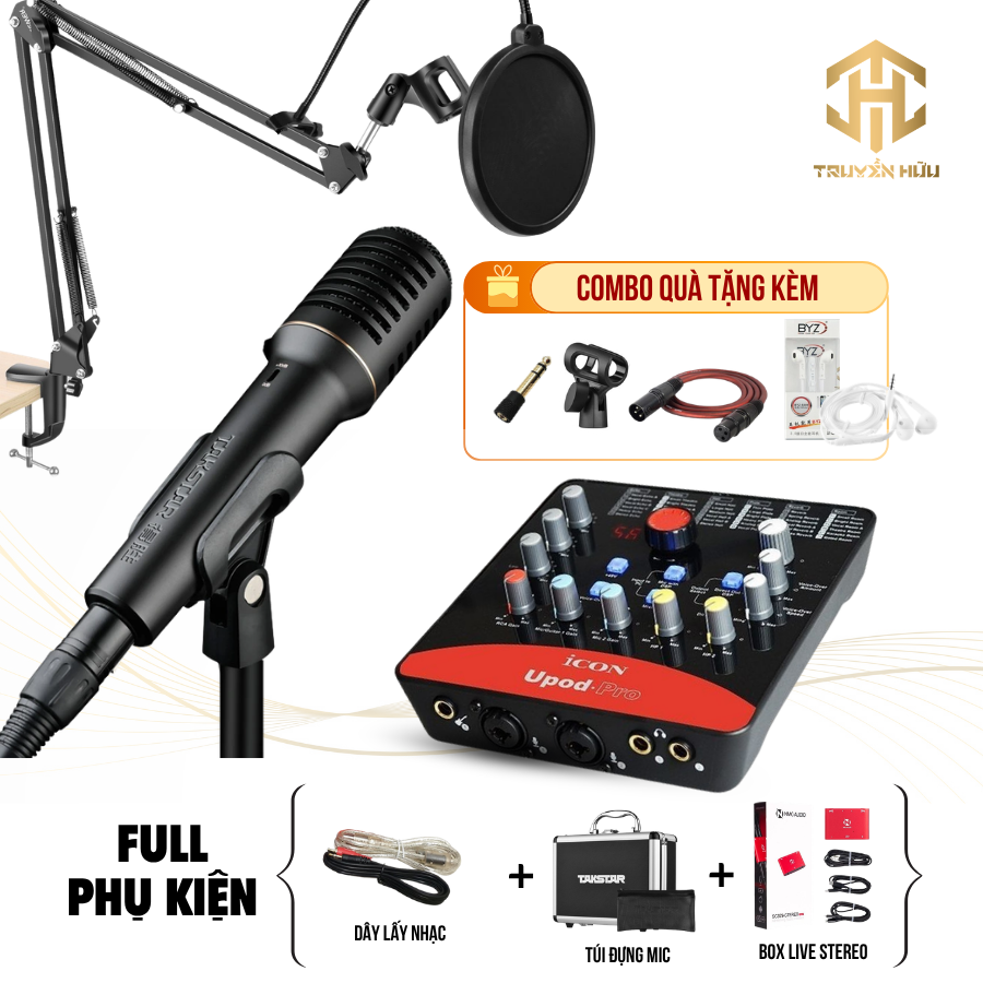 [ COMBO BASIC ] Soundcard ICON + Micro PC5600