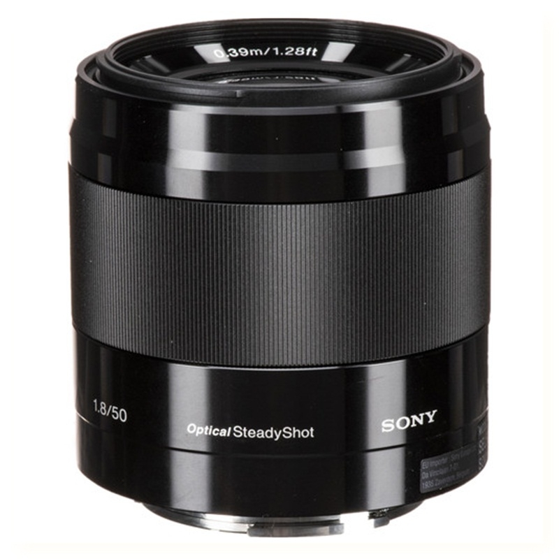 Ống Lens Sony E 50mm F1.8 OSS/ SEL50F18/ Đen