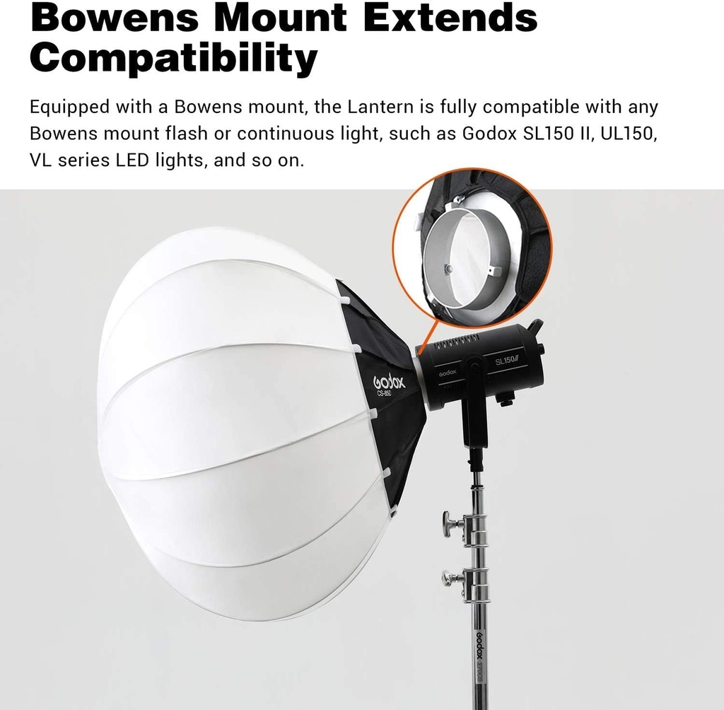 Softbox Cầu Godox 65cm CS-65D | Chính hãng