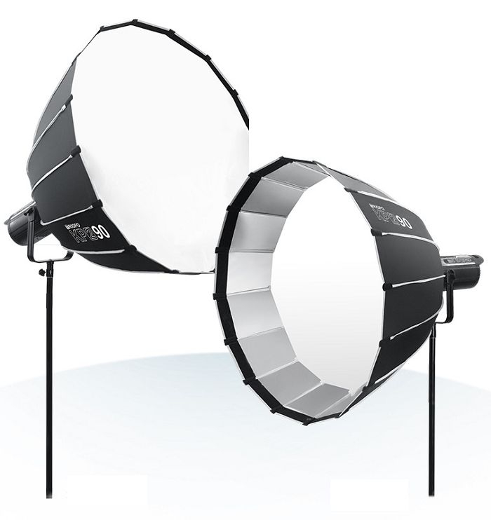 SOFTBOX PARABOLIC THAO TÁC NHANH TRIOPO KP2-90 90cm có tổ ổng