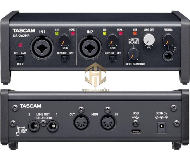 SOUNDCARD Tascam US2x2HR