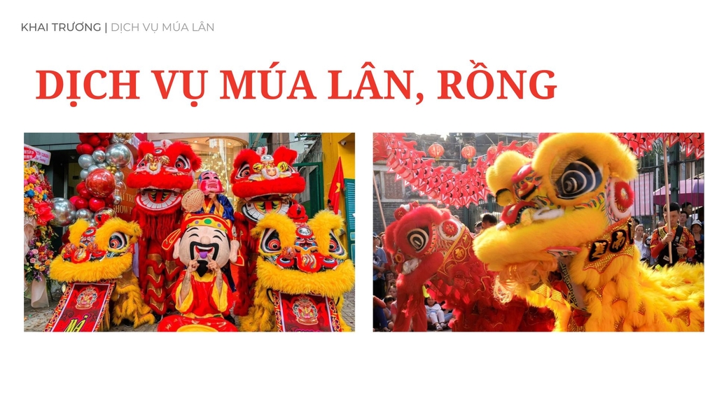 Múa lân, rồng