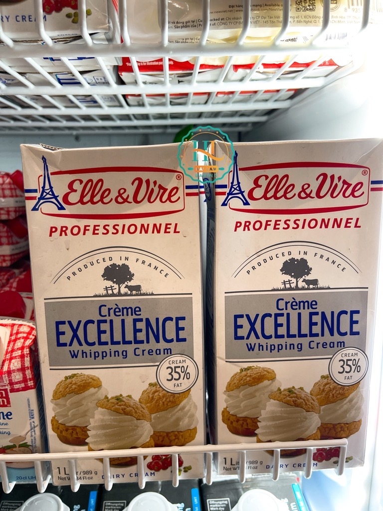 WHIPPING CREAM ELLE & VIRE 1L