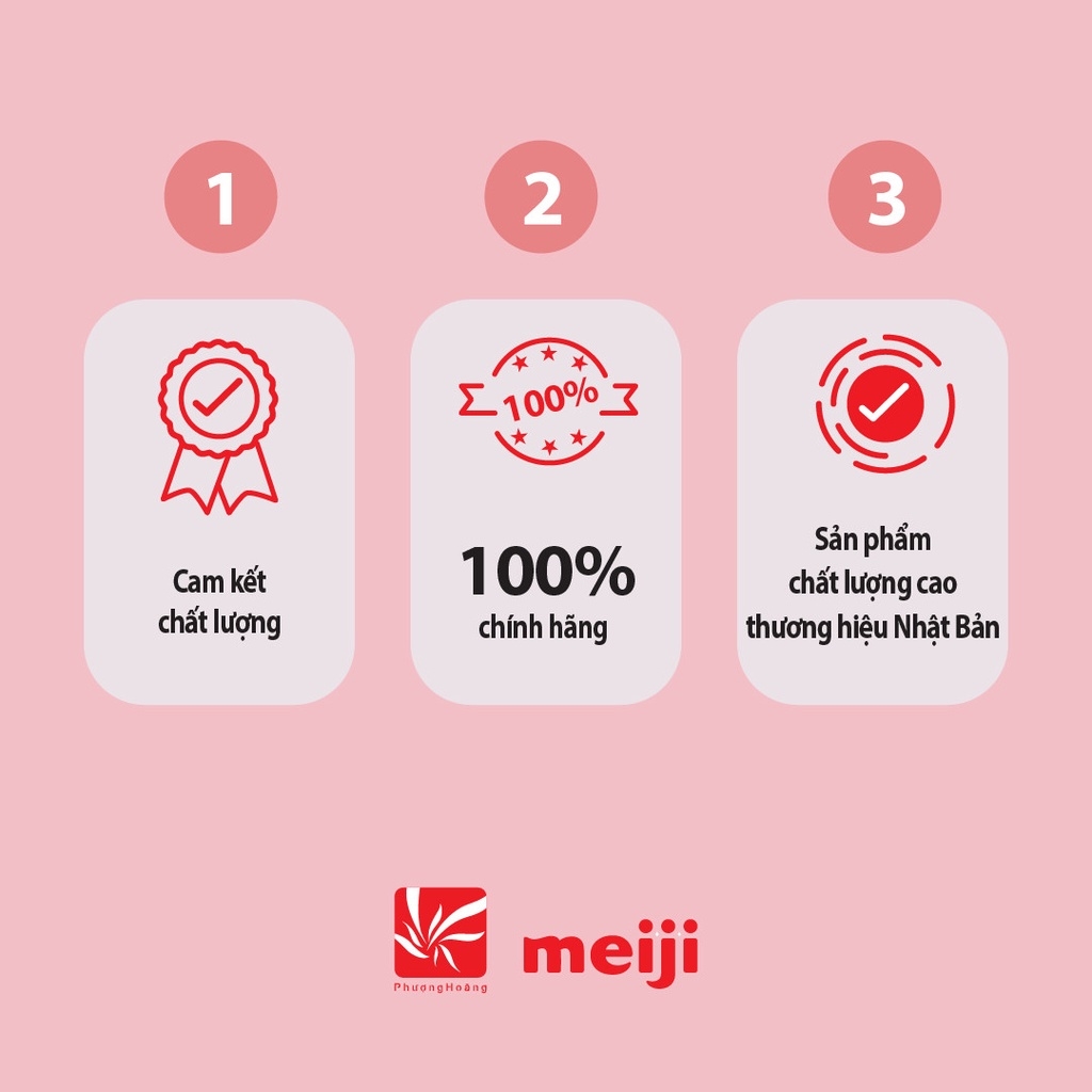 [CHOCOLATE MEIJI] Kẹo Socola Meiji Best 3 mixed 27 cái (108g)