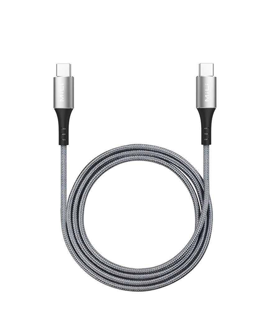 Combo sạc nhanh MiLi Power Delivery 33W GaN kèm Cáp USB-C to USB-C