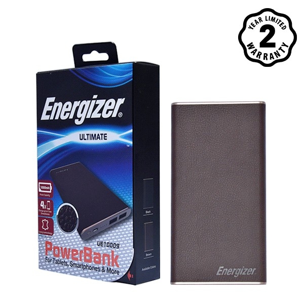 Pin sạc dự phòng Energizer 10,000mAh (Luxury Leather)