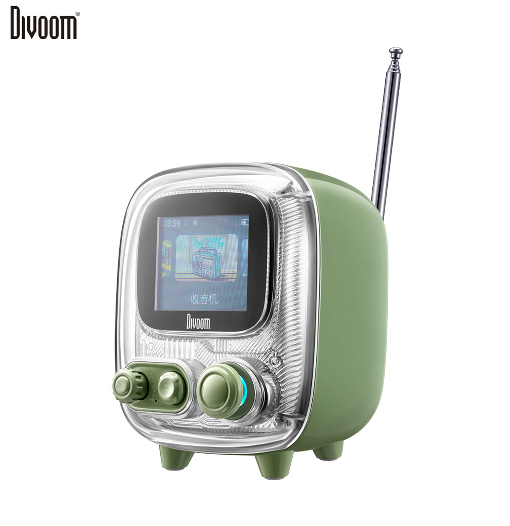 Loa bluetooth Divoom Tiivoo-2, màn hình LED 256 Full RGB, tích hợp nhiều tính năng trên app Divoom