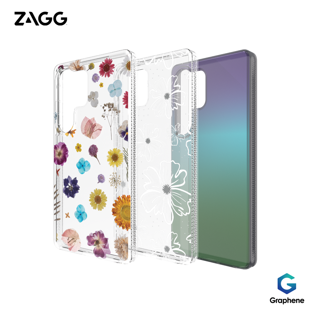 Ốp lưng Samsung S25 Ultra - ZAGG Milan - Pressed Floral - 702317335